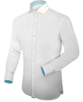 Chemise Cintr� Homme with Italian Collar 1 Button