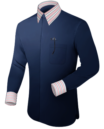 Bouton Chemise with French Collar 2 Button