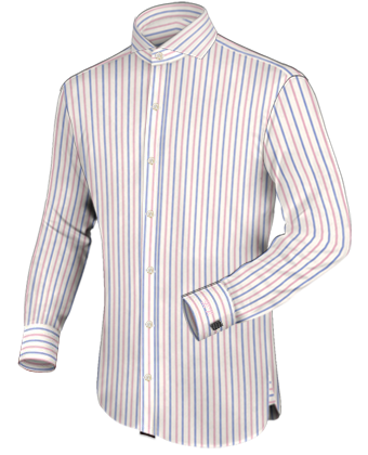 Chemise A Col Retourne with Cut Away 1 Button