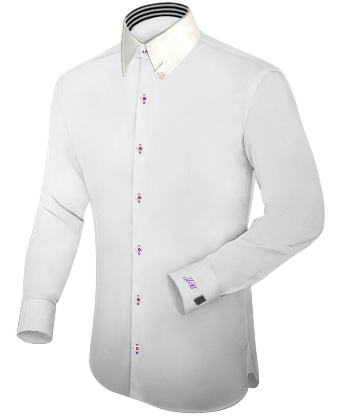 Chemise A Poche with Hidden Button