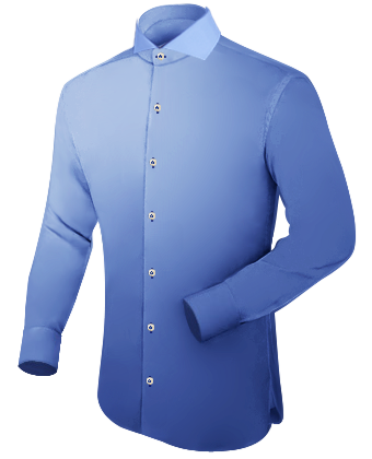 Chemise Ajustee with Cut Away 1 Button