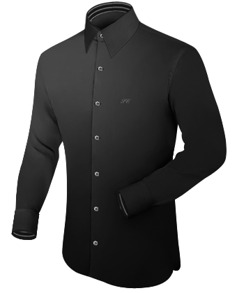 Chemise Bi Couleurs with French Collar 1 Button