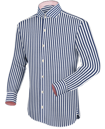 Chemise Fil A Fil with Italian Collar 2 Button