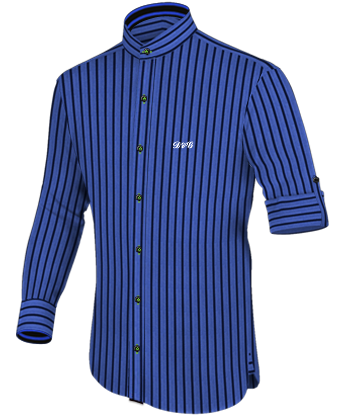 Chemise Blanche Coton Columbia with Band