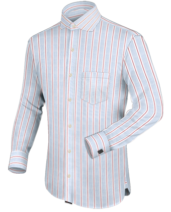 Chemise Blanche Petit Cole with English Collar