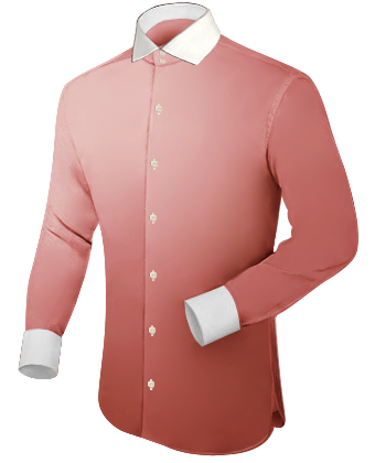 Chemise Blanche Sport with Italian Collar 2 Button