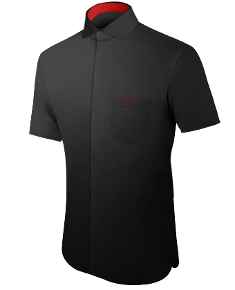 Chemise Blanche Sur Mesure with Italian Collar 2 Button