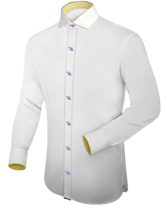 Chemise Bordeau Homme Pas Chere with Italian Collar 1 Button