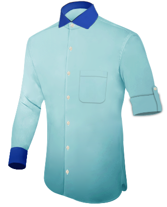 Chemise Chanel Pas Cher with Italian Collar 1 Button