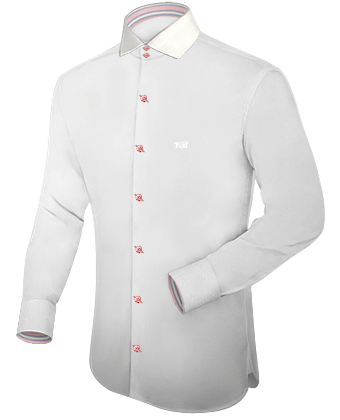 Chemise Cintr�e Garcons with Italian Collar 2 Button