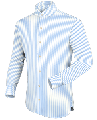 Chemise Col Gigantesque Homme with Italian Collar 1 Button