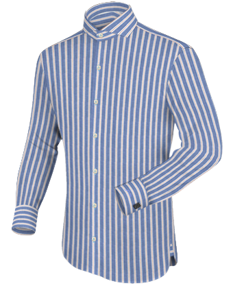 Chemise Col Sur Mesure with Cut Away 1 Button