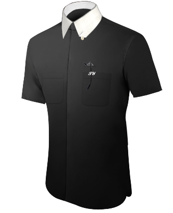 Chemise Cravates with Hidden Button