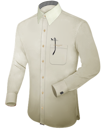 Chemise De Chasse with French Collar 1 Button