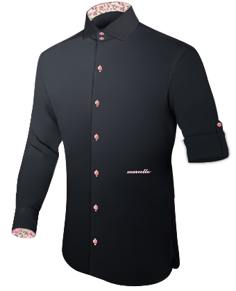 Chemise Demi Mesure with Italian Collar 2 Button