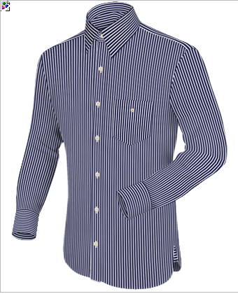 Chemise Discount Sur Mesure with French Collar 1 Button