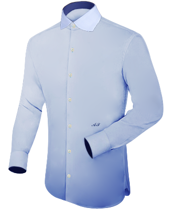 Chemise Double Bouton with English Collar