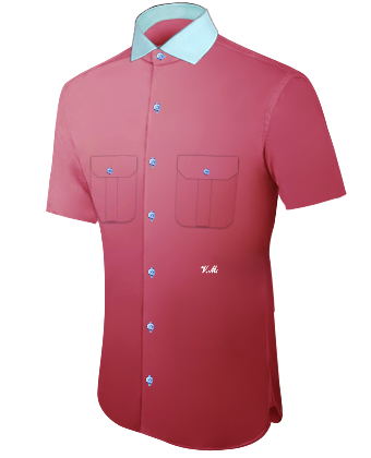 Chemise Droite with Italian Collar 1 Button