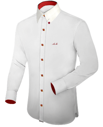 Chemise épaisse Unie Homme with Hidden Button