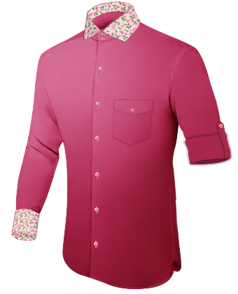 Chemise Et Cravate 3d with Italian Collar 2 Button