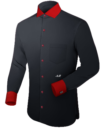 Chemise Fashion Cintr�e with Italian Collar 1 Button