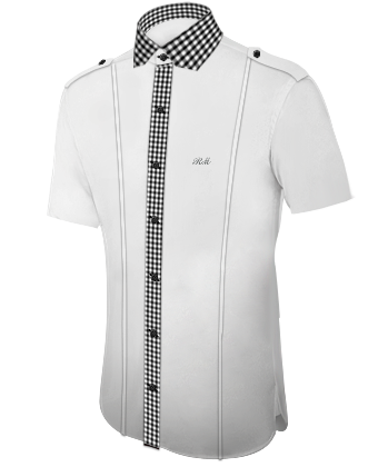 Chemise Fashion Occasion with Modern Collar