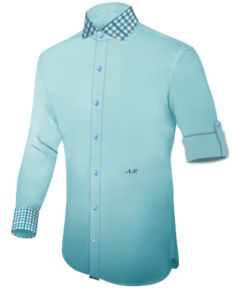 Chemise Grand Bras with Italian Collar 1 Button