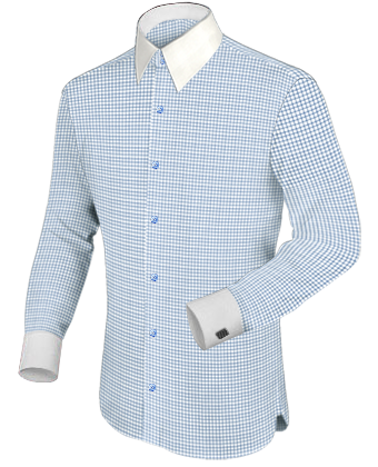 Chemise Homme 3x with French Collar 2 Button