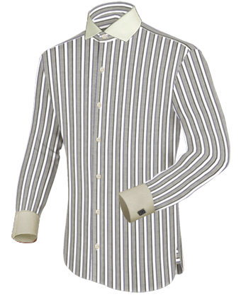 Chemise Homme 20 Eur with Italian Collar 1 Button