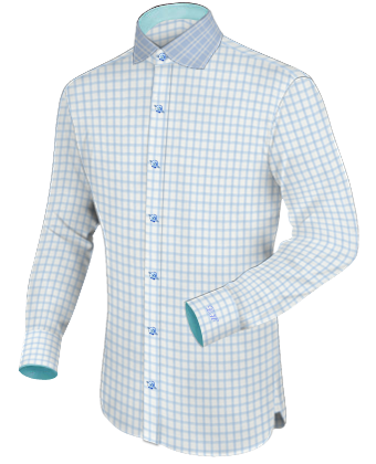 Chemise Homme A Poche with English Collar