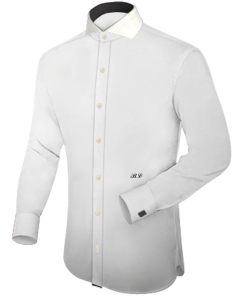 Chemise Homme Ajust�e with Cut Away 1 Button