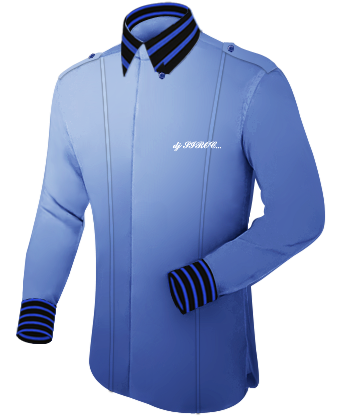 Chemise Homme Blanche 46 with Hidden Button