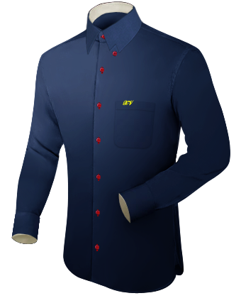 Chemise Homme Col Boutonn� with Hidden Button