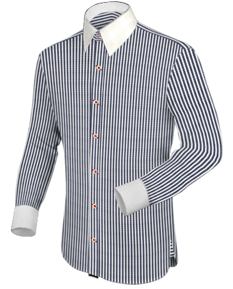 Chemise Homme Col Rond with French Collar 2 Button