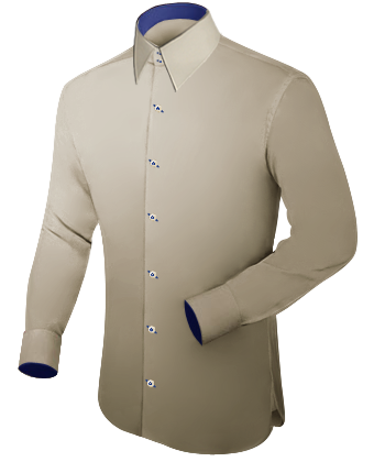 Tailor Made Shirt with French Collar 2 Button