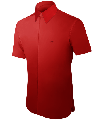 Chemise Homme Tres Petite Taille with French Collar 1 Button