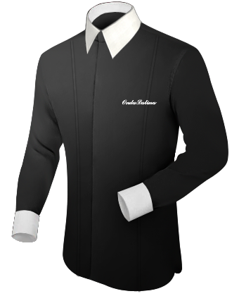 Chemise Homme Xxl Lyon with French Collar 1 Button