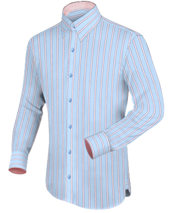 Chemise Italienne Solde with French Collar 1 Button