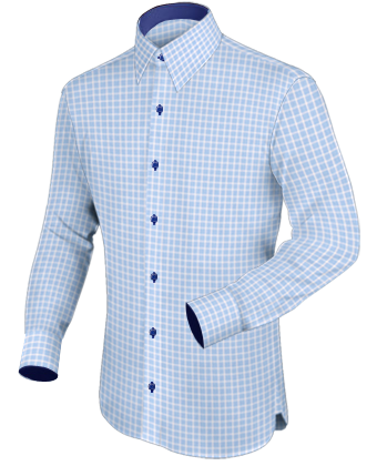 Chemise Italienne Sur Mesure with French Collar 1 Button