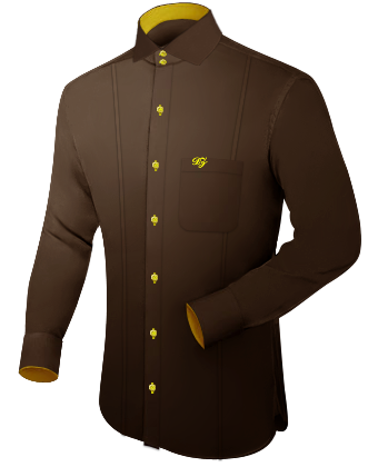 Chemise Manche Courtes Homme Pas Cher with Italian Collar 2 Button