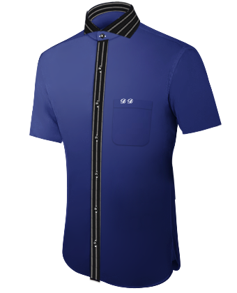 Chemise Mariage Homme Grande Taille with Cut Away 1 Button