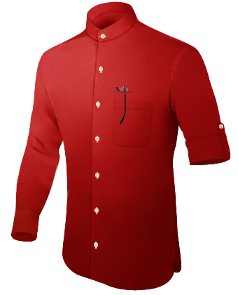 Chemise Sans Bouton with Band