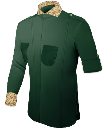 Chemise Sur Internet with Cut Away 1 Button