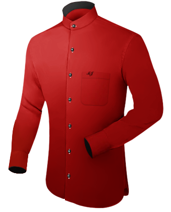 Chemise Sur Mesure A Lyon with Band