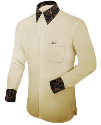 Chemise Sur Mesure Chatelet with French Collar 1 Button