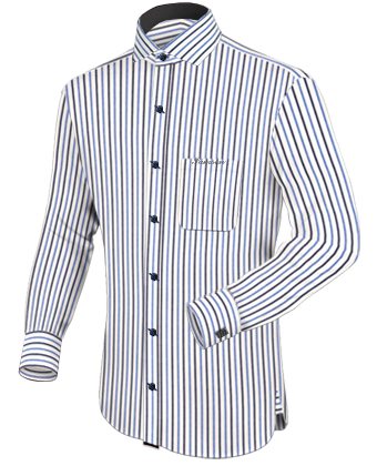 Chemise Sur Mesure Hoi Han with Italian Collar 1 Button