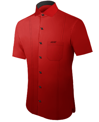 Chemise Sur Mesure Nantes with Italian Collar 1 Button