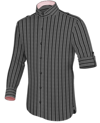 Chemise Tailor with Cut Away 2 Button