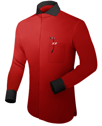 Chemises Anglaises with Cut Away 1 Button