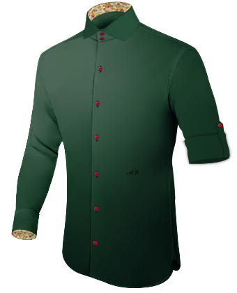 Chemises Cintr�e Sur Mesure with Italian Collar 2 Button